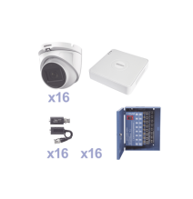 EPCOM PROFESSIONAL KESTXLT16EW KESTXLT16EW KIT TurboHD 1080p Lite / DVR 16 Canales /