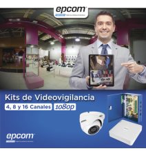 EPCOM PROFESSIONAL KESTXLT16EW KESTXLT16EW KIT TurboHD 1080p Lite / DVR 16 Canales /
