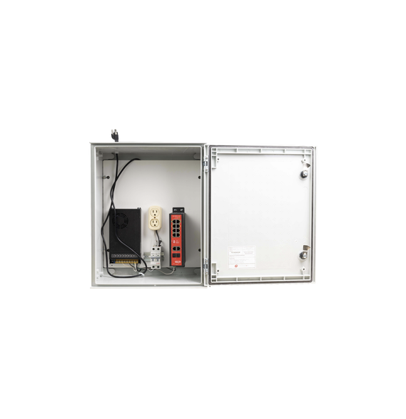 Syscom GABSWWIAIO GABSWWIAIO Switch PoE Industrial para exterior / 8 puertos Gigabit