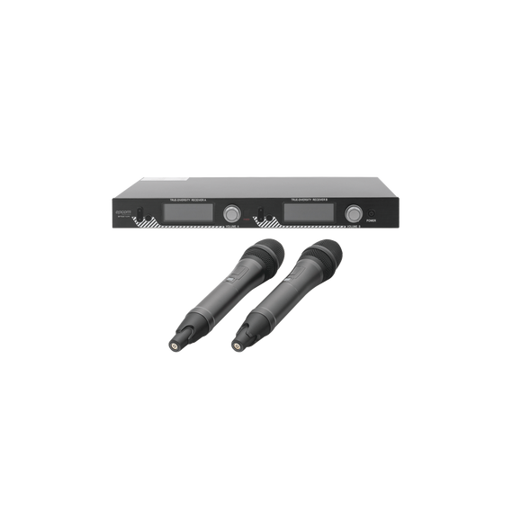 EPCOM PROAUDIO SF521UH SF-521UH Kit de Microfonía inalámbrico | 2 Micrófonos de mano