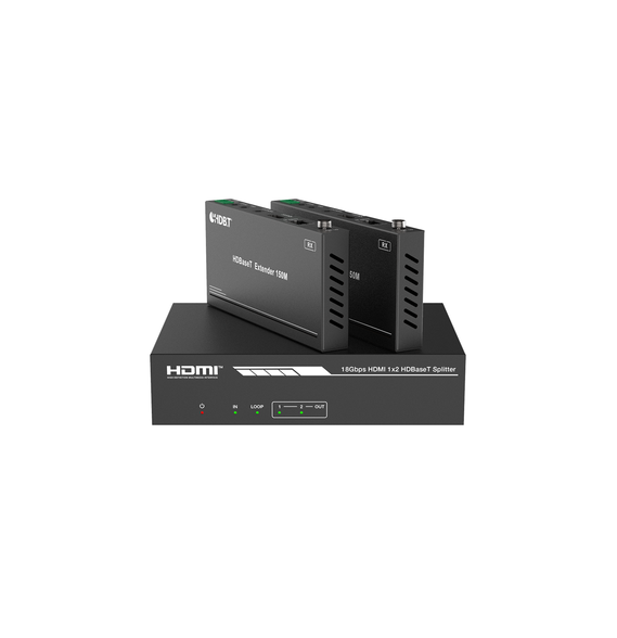 EPCOM PROAUDIO EPPSPB12H150 EPP-SPB12H150 Splitter mas Extensor de Video | 1x2 | ProA
