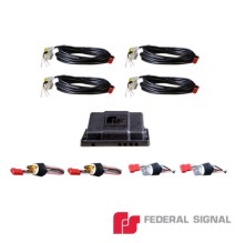 FEDERAL SIGNAL 41612925 416-129-25 Kit Silver Series 2 pares de lámparas estroboscópi