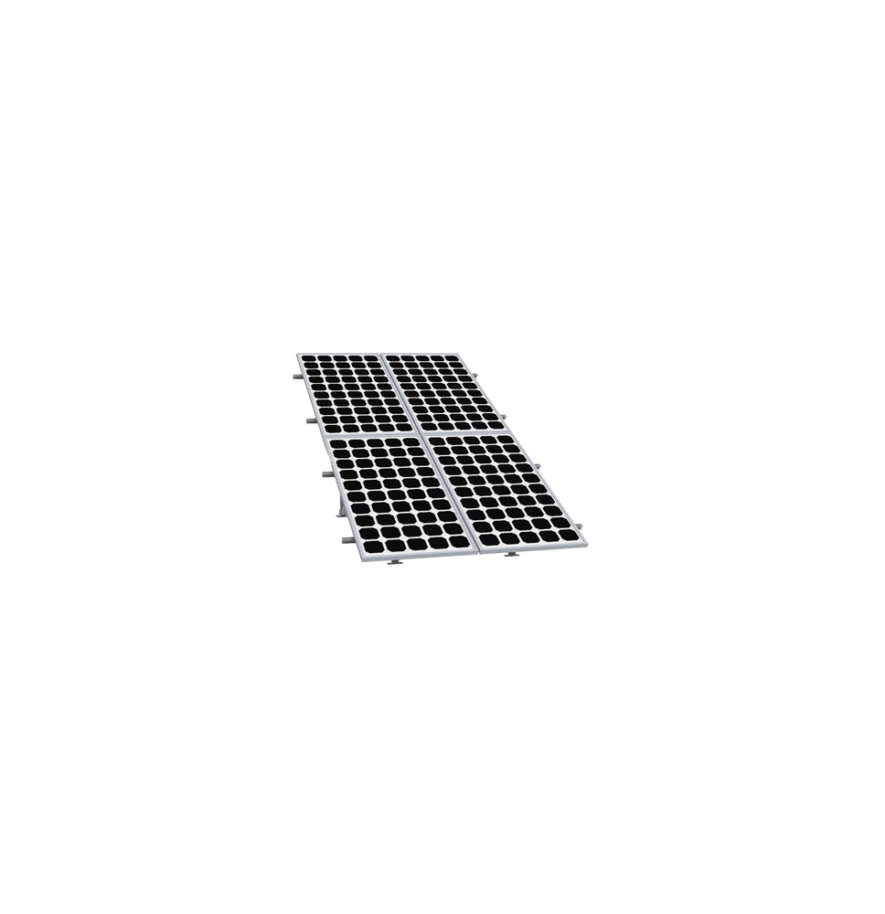 EPCOM POWERLINE VEKTOR5R2X2 VEKTOR5R2X2 Montaje para Panel Solar 2X2 Riel 5 de 2700mm