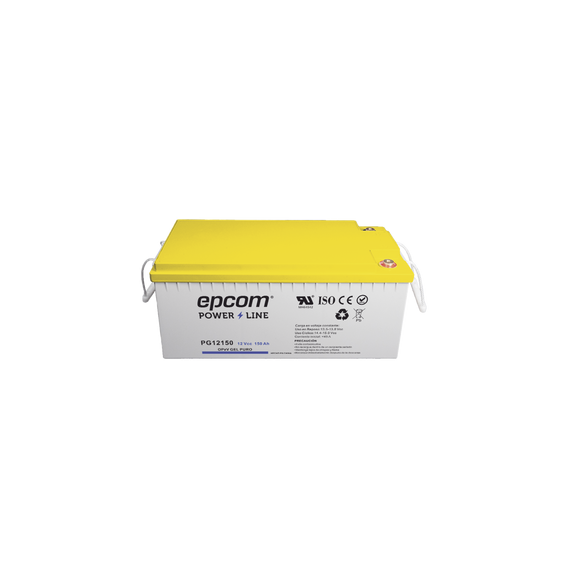 EPCOM POWERLINE PG12150 PG12150 Batería de GEL PURO OPzV / 12 V @ 150 Ah / Ciclo prof
