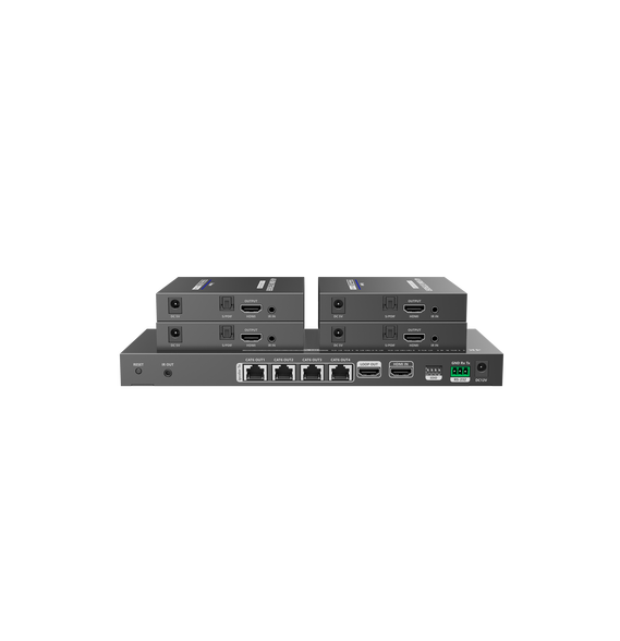 EPCOM TITANIUM TT824 TT824 Kit Divisor y Extensor HDMI / Divide 1 Fuente HDMI a 4 Pan