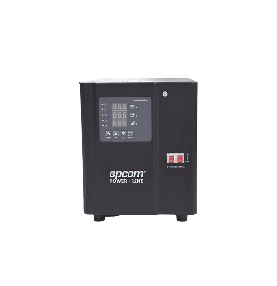 EPCOM POWERLINE EPL3K1FVR EPL3K1FVR Regulador de Voltaje Industrial Monofásico 3 kVA/