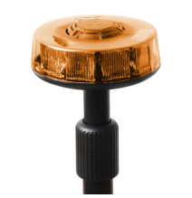 FEDERAL SIGNAL CO400A CO-400-A Luz telescópica trasera ámbar con mástil de 3 seccione