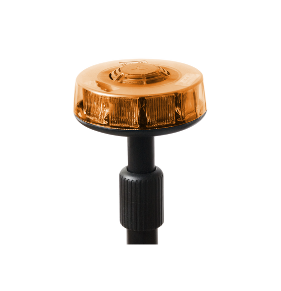 FEDERAL SIGNAL CO400A CO-400-A Luz telescópica trasera ámbar con mástil de 3 seccione