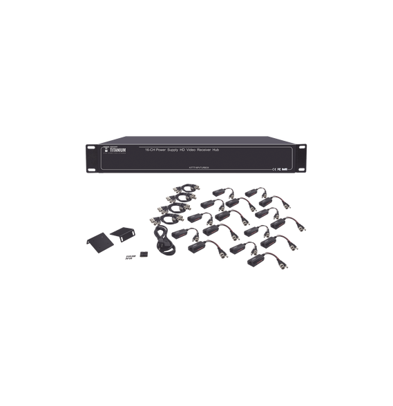 EPCOM TITANIUM KITTT16PVTURBOX KITTT16PVTURBOX Kit de TRANSCEPTOR ACTIVO DE 16 Canale