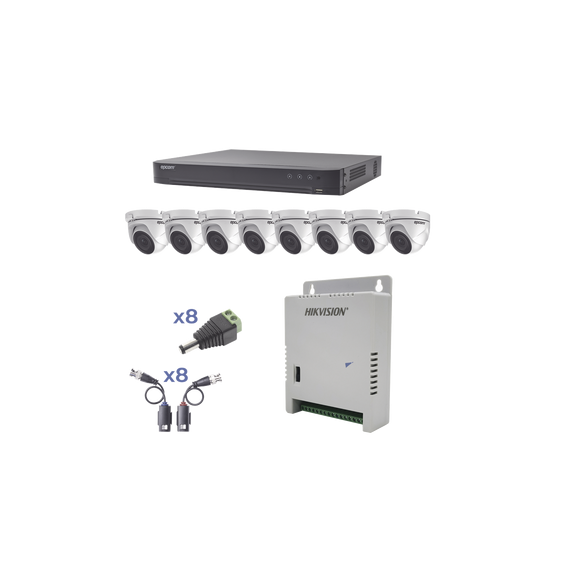 EPCOM PROFESSIONAL KEVTX8T8EW KEVTX8T8EW KIT TurboHD 1080p / DVR 8 Canales / 8 Cámara