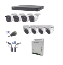 EPCOM PROFESSIONAL KEVTX8T4BW4EW KEVTX8T4BW/4EW KIT TurboHD 1080p / DVR 8 Canales / 4