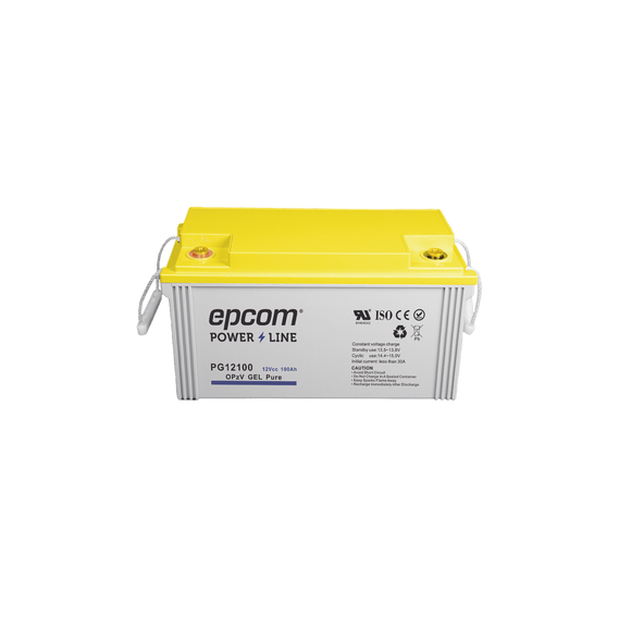 EPCOM POWERLINE PG12100 PG12100 Batería de GEL PURO OPzV / 12 V @ 100 Ah / Ciclo prof