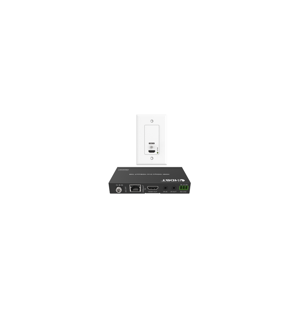 EPCOM PROAUDIO EPPWPB70 EPP-WPB70 Kit Extensor HDBaseT | 4K2K@60Hz 40m | 1080p 70m |