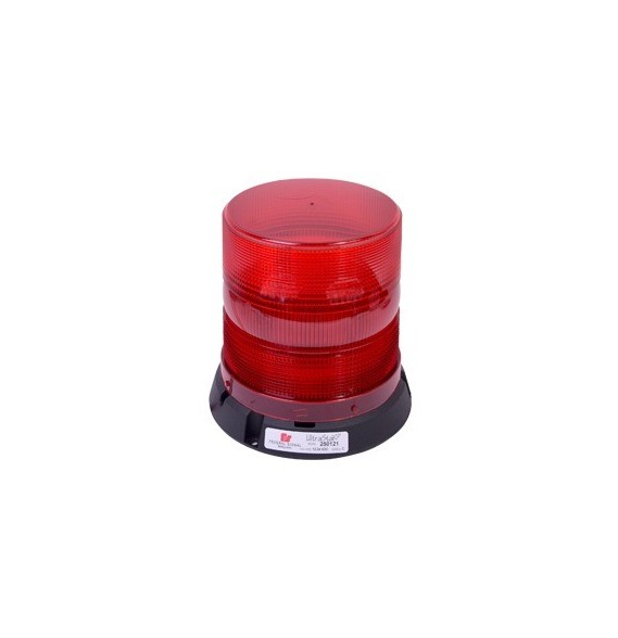 FEDERAL SIGNAL 25012104 250-121-04 Estrobo UltraStar color Rojo Montaje Permanente