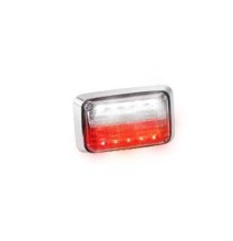 FEDERAL SIGNAL QL64SFCRC QL-64-SF-CRC Luz de advertencia Quadraflare LED con flasher