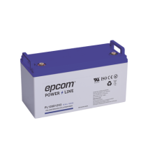 EPCOM POWERLINE PL120D12V2 PL120D12V2 Batería 12 Vcc / 120 Ah / UL / Tecnología AGM-V