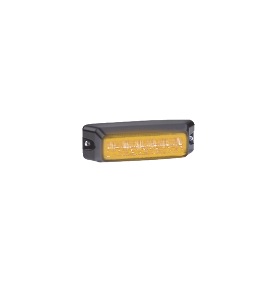 FEDERAL SIGNAL IPX600BA IPX600B-A Luz auxiliar de 6 LED Flasher Integrado Color ámbar