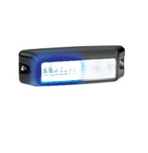 FEDERAL SIGNAL IPX620BBW IPX-620-BBW Luz Auxiliar de 12 LED en color Azul-Claro con m