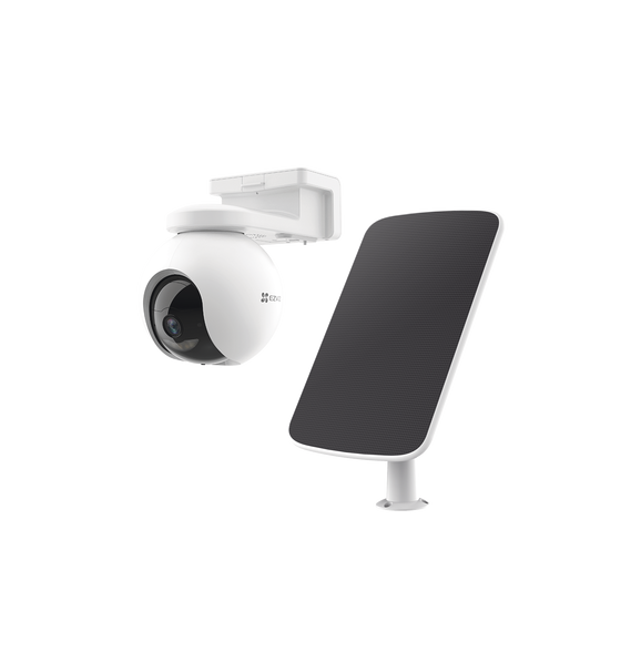EZVIZ CSHB8K CS-HB8/K Kit de Cámara de Batería Recargable y Panel Solar / Wi-Fi / Alm
