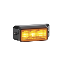 FEDERAL SIGNAL IPX3022 IPX-30-22 Luz auxiliar IMPAXX de 3 LEDs color ámbar