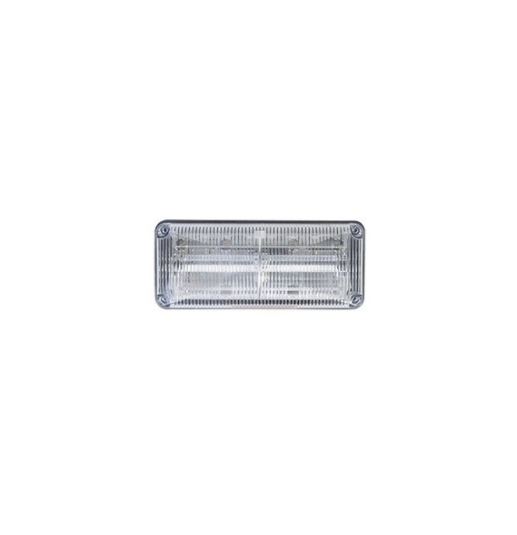 FEDERAL SIGNAL QL73XFCB QL-73-XF-CB Luz de advertencia Quadraflare Color Azul