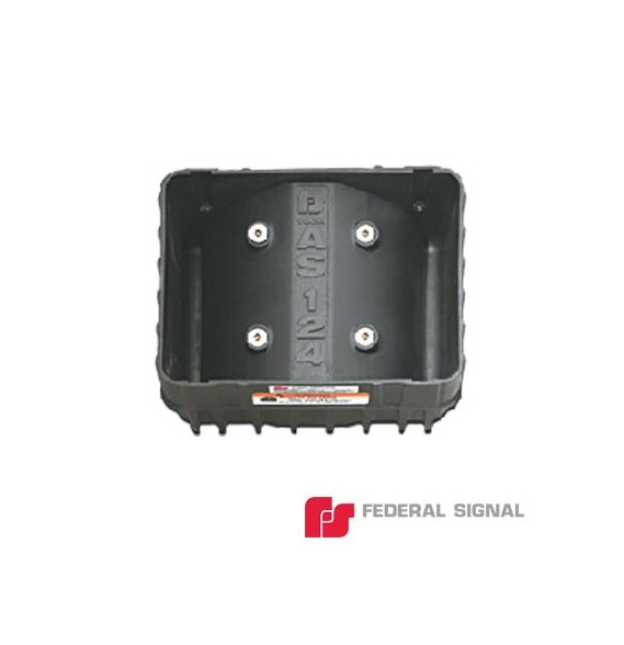 FEDERAL SIGNAL AS124 AS124 Bocina 100 Watts de Potencia