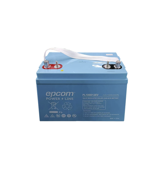 EPCOM POWERLINE PL100D12EV PL100D12EV Batería Marina de Ciclo Profundo 12V@100Ah AGM-