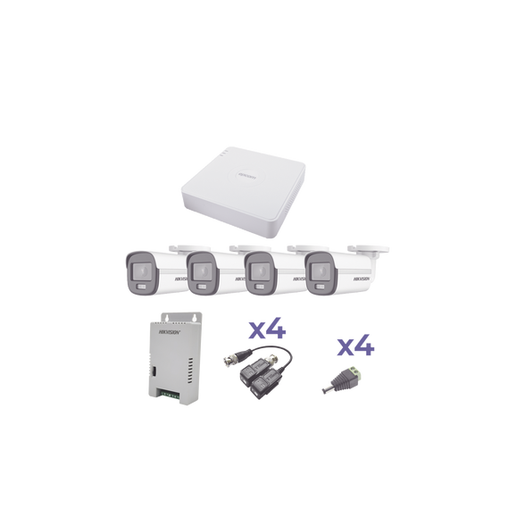 EPCOM PROFESSIONAL KESTXLT4BC KESTXLT4BC KIT COLORVU TURBOHD 1080p Lite / DVR 4 Canal