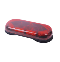 EPCOM INDUSTRIAL SIGNALING X605R X605-R Mini barra con 24 LED Color Rojo y Montaje Ma