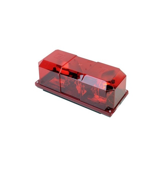 FEDERAL SIGNAL 45011204 450-112-04 Barra de luces 15  HighLighter Halógeno Color Rojo