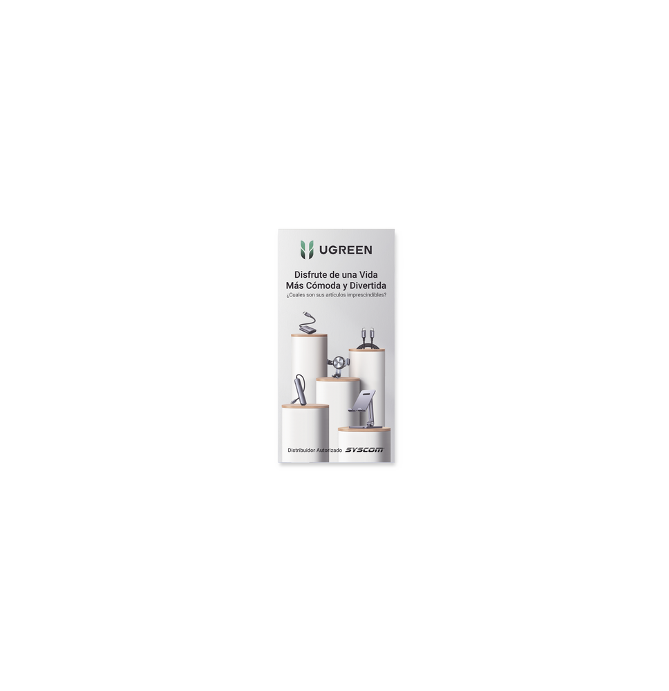 Syscom POSTUGREEN4 POSTUGREEN4 Póster UGREEN Accesorios Syscom POSTUGREEN4 POSTUGREEN4 Póster UGREEN Accesorios