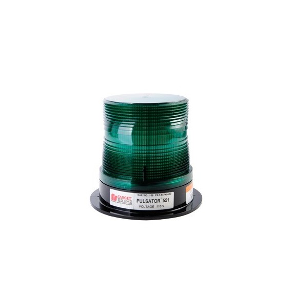 FEDERAL SIGNAL 21192506 211-925-06 Estrobo PULSATOR R 551 Plus color verde