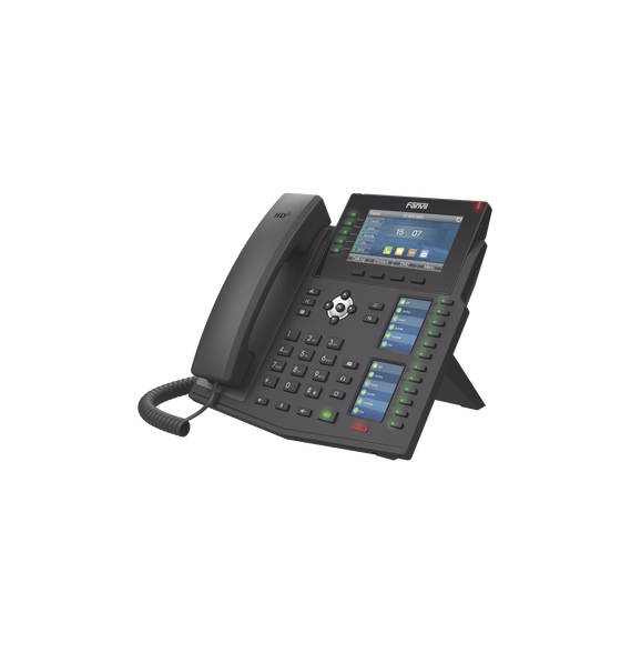 FANVIL X6U X6U Teléfono IP Empresarial con Estándares Europeos 20 lineas SIP con pant