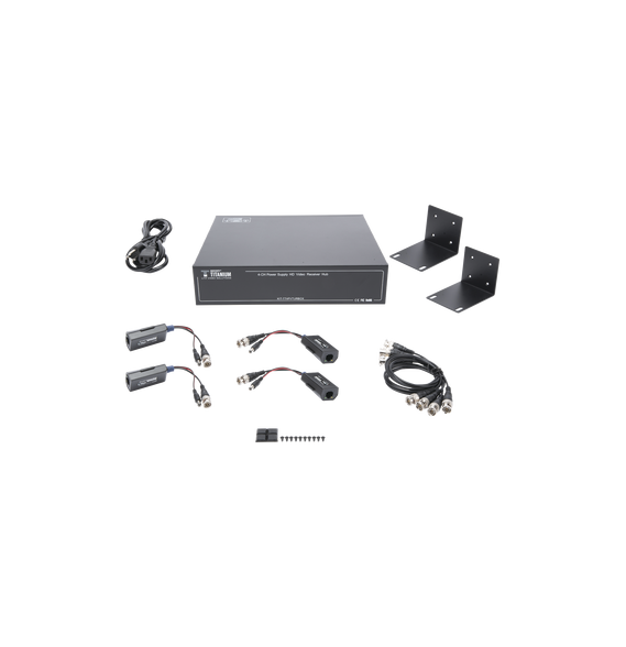 EPCOM TITANIUM KITTT4PVTURBOX KITTT4PVTURBOX Kit de TRANSCEPTOR ACTIVO DE 4 CANALES /