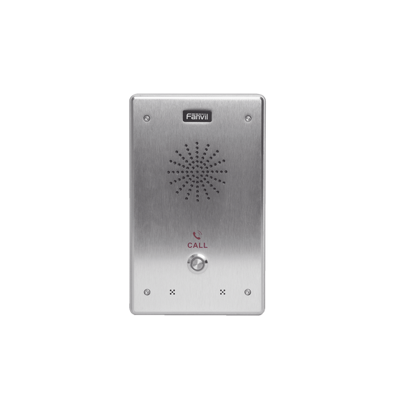 FANVIL I12N01P I12-N-01P Intercomunicador IP 2 líneas SIP 2 relevadores con botón par