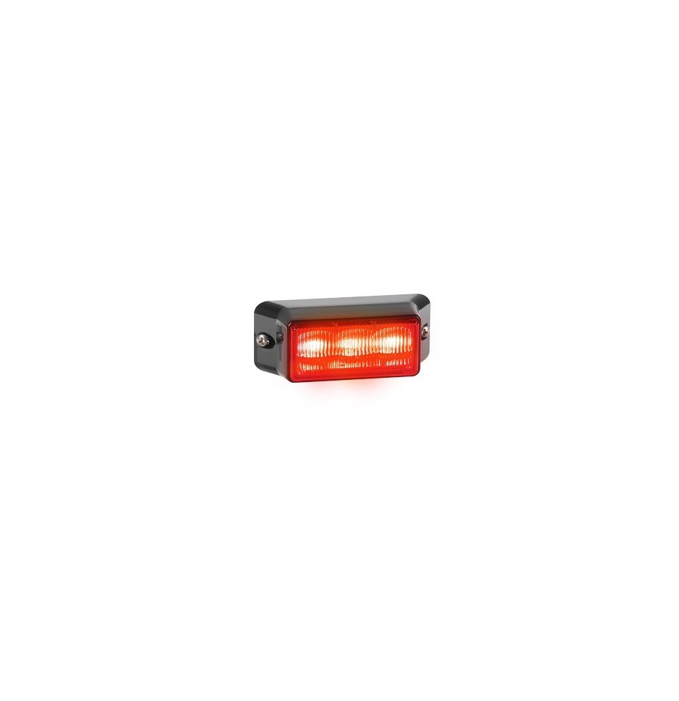 FEDERAL SIGNAL IPX3024 IPX-30-24 Luz auxiliar de 3 LED color rojo