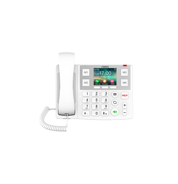 FANVIL X305 X305 Teléfono IP Wi-Fi Botones Braille Grandes diseñado para hospitales A