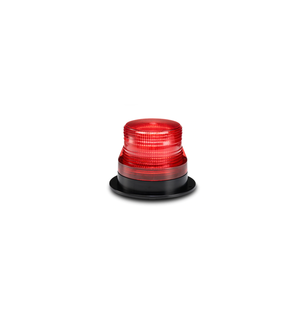 FEDERAL SIGNAL 22025004 22025004 Estrobo rojo FireBolt Plus con tecnología LED 12-72 FEDERAL SIGNAL 22025004 22025004 Estrobo rojo FireBolt Plus con tecnología LED 12-72