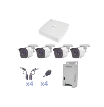 EPCOM PROFESSIONAL KESTXLT4BW KESTXLT4BW KIT TurboHD 1080 Lite / DVR 4 Canales / 4 Cá