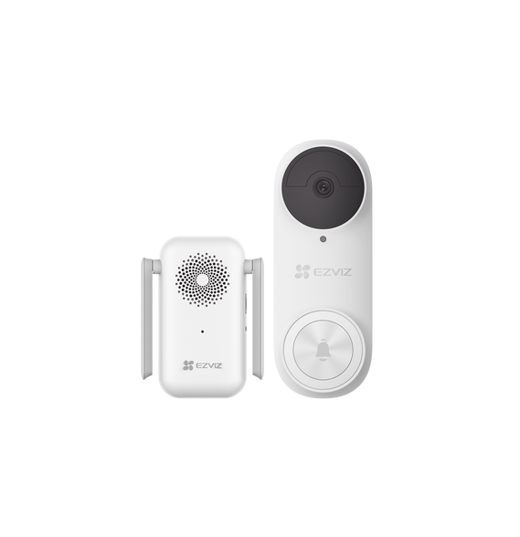 EZVIZ CSDB2KIT CS-DB2KIT Timbre con Cámara Wi-Fi (Doorbell) de Batería Recargable / L