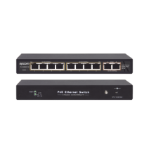 EPCOM TITANIUM ET1008GP2G ET-1008GP-2G Switch PoE / 100 Metros PoE / 8 puertos 802.3a