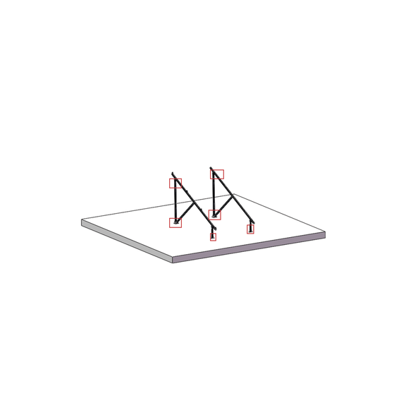 EPCOM POWERLINE BOXGM012X2ST BOXGM012X2ST Caja de accesorios p/Kit EPL-GM01-2X2ST