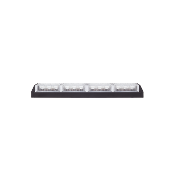 EPCOM INDUSTRIAL SIGNALING XLL1084W XLL-1084-W Barra de luz de advertencia con 4 módu