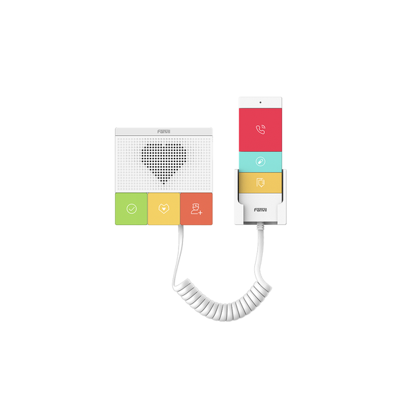 FANVIL Y501Y Y501Y Intercomunicador SIP para Hospital/Asilos 6 botones antibacterial