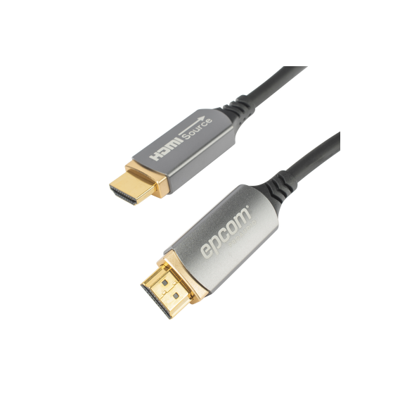 EPCOM PROAUDIO EPFOH8K15M EP-FOH-8K-15M Cable HDMI de Fibra Óptica de 15m | Alta Defi