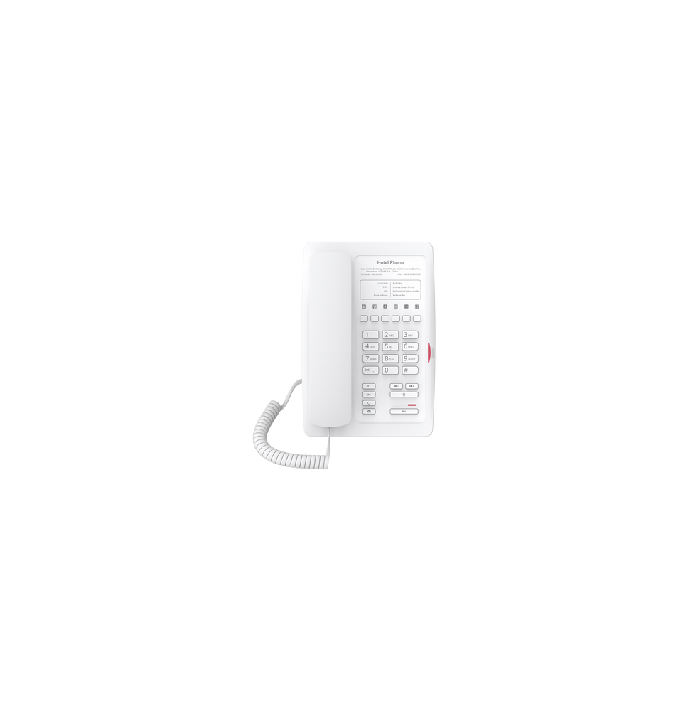 FANVIL H3WW H3WW Teléfono IP WiFi para Hotelería profesional con 6 teclas programable FANVIL H3WW H3WW Teléfono IP WiFi para Hotelería profesional con 6 teclas programable