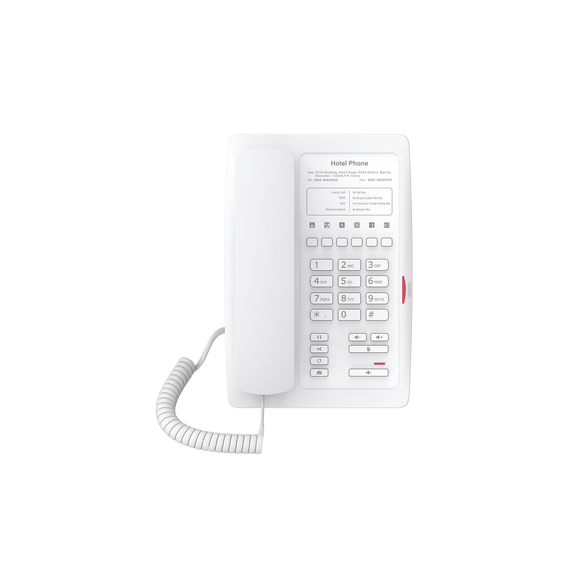 FANVIL H3WW H3WW Teléfono IP WiFi para Hotelería profesional con 6 teclas programable