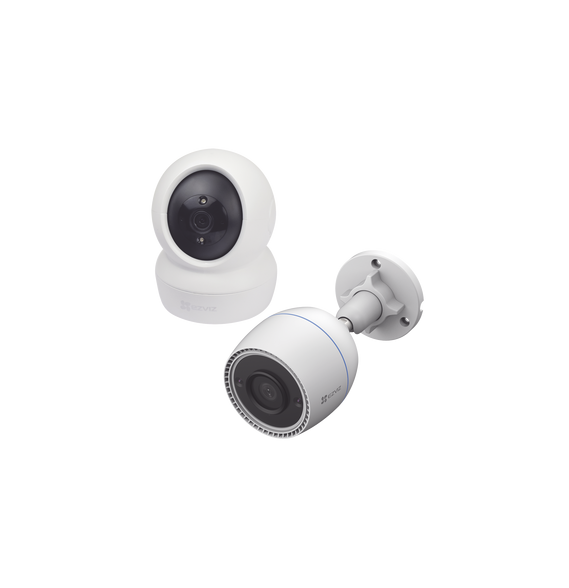 EZVIZ KITC6NC3TN KIT-C6N/C3TN Kit de cámaras WiFi / Incluye 1 pieza C6N Para Uso en I