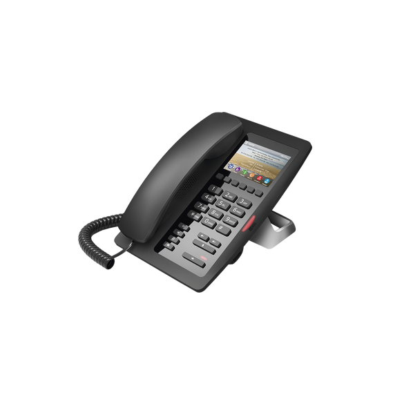 FANVIL H5 H5 (H5 Color Negro) Teléfono IP Hotelero de gama alta pantalla LCD de 3.5 p