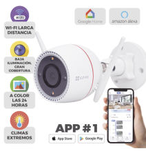 EZVIZ CSC3TN3MP CS-C3TN-3MP Bala IP 3 Megapíxel / Wi-Fi / Audio de Dos Vías / Visión